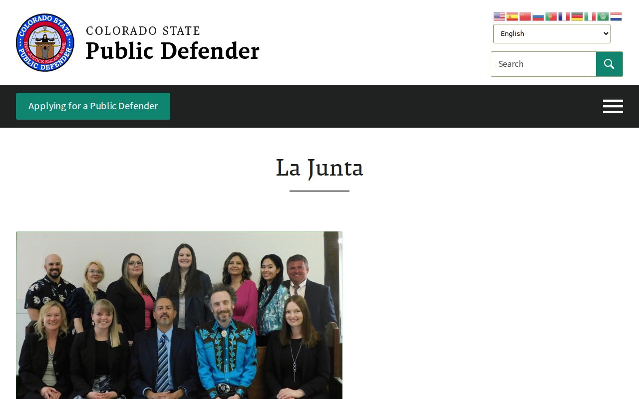 Cheyenne County criminal court records La Junta Public Defender office