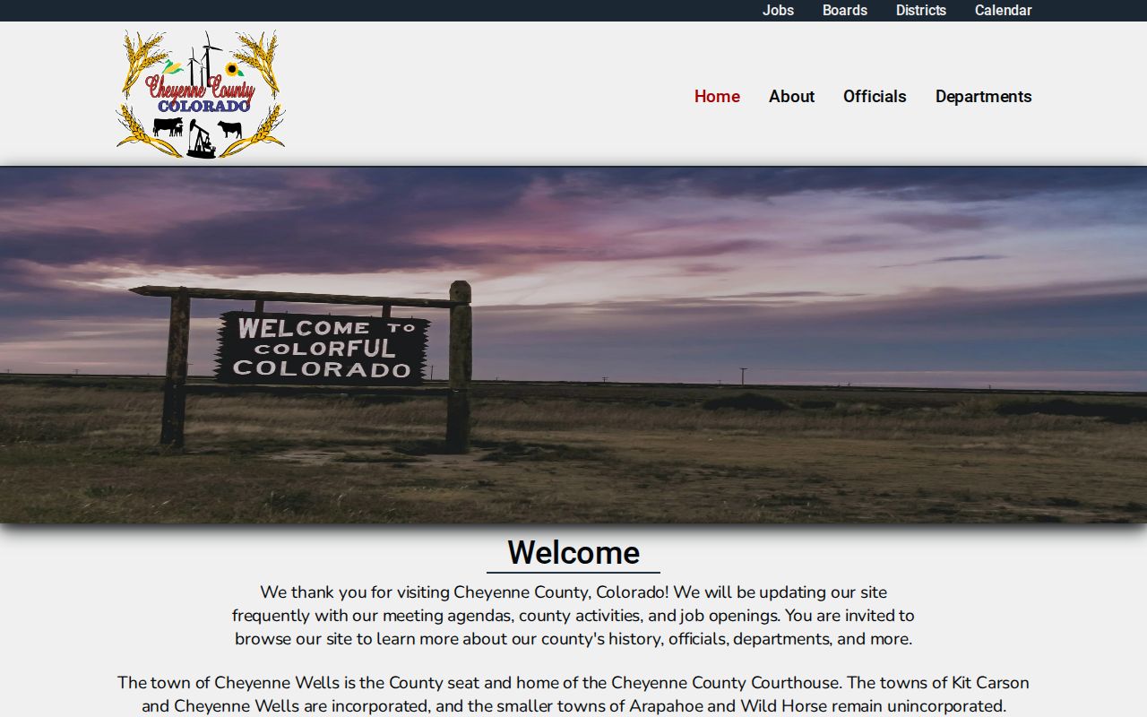 Cheyenne County court records county official home page