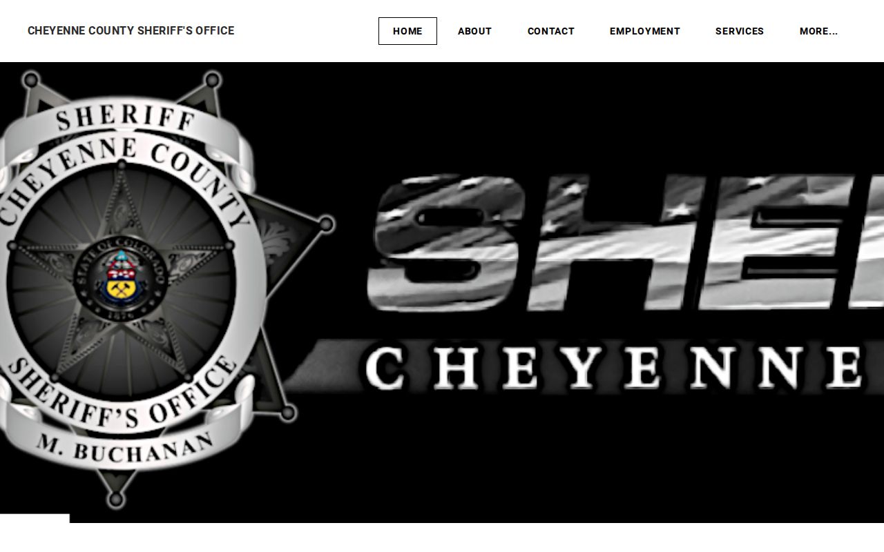 Cheyenne County warrant records official sheriff website